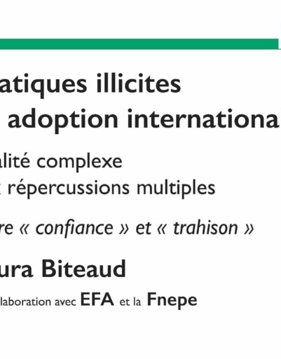 Restitution du rapport "Pratiques illicites en adoption international" (le replay)